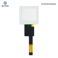 Panel LCD TFT Resolusi Tinggi 1-Inci QTSS IPS Resolusi 128x96 Kecerahan 450cd/m -10C~70C Suhu Operasi IC ST7735S