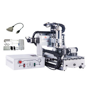 เครื่องแกะสลัก CNC รุ่น LY 3020 กำลังไฟ 2200 วัตต์ เชื่อมต่อผ่าน USB ขนาดพื้นที่ทำงาน 300*200 มม. พร้อมมอเตอร์ไฮบริดแบบสองเฟส รองรับไฟ 110V และ 220V - Product Image 1