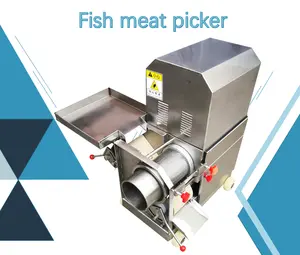 Fish Flesh Separator And Bone Separating Machine/Fish Bones Removing Machine Fresh Fish Meat Picker