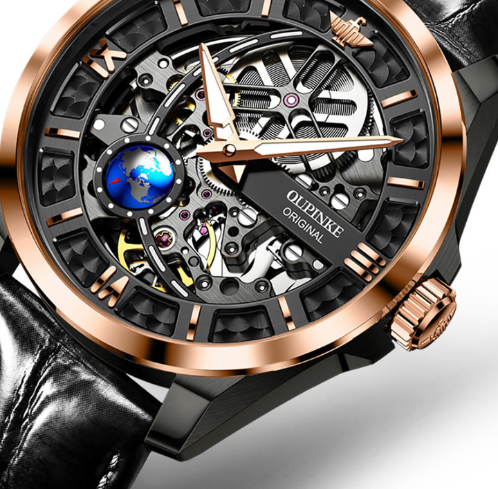 Men's Luminous Stainless Steel Automatic Mechanical Sports watches main image 0