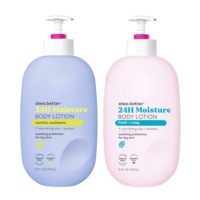 Lotion corporelle Eooos Shea, hydratante et apaisante 24h, idéale pour les peaux sèches, Eass Shea Better Body Lotion 437ml