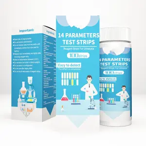 Microalbumine Urine Teststrip 14 Parameter Urineonderzoek Test Strips Urineweginfectie Strips