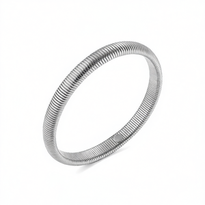 Amy Amy Fashion <b>Bangle</b> <b>Silver</b> Plated Zinc Alloy Women's Classic <b>Bracelet</b> Gift Jewelry PE1161 P - Product Image 3