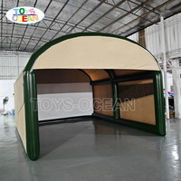 Tente de simulation de golf gonflable pour intérieur et extérieur - Housse gonflable pour entraînement de golf - Facile à installer