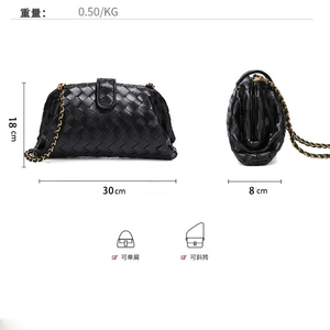 Borsa a tracolla da <span class=keywords><strong>donna</strong></span> di lusso in vera pelle con pochette a mano piccola tendenze della moda borse a tracolla in tessuto da <span class=keywords><strong>donna</strong></span> - Product Image 3