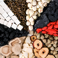 Thé aux fleurs des dix trésors au ginseng et aux baies de goji, infusion froide, boîte cadeau 150g, boisson bien-être préemballée