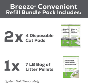 Gọn gàng S Breeze xả rác Hệ thống nạp Bó-7.91 lb. Hộp - Product Image 3