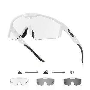 Lunettes de soleil de sport polarisées OEM TR90 avec logo de marque, lunettes de vélo de montagne de haute qualité, lunettes de protection sportives - Product Image 5