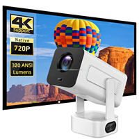 Fábrica personalizada 4K Smart Home Video LED Android 13 Auto Focus IPTV Proyector Portátil 320 ANSI Lúmenes HIFI Estéreo Incorporado