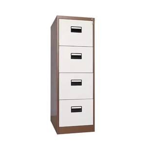 Table de bureau <span class=keywords><strong>1m20</strong></span> avec tiroir blanc armoire à cartes moderne armoire à cartes transitionnelle stilford classeur 4 tiroirs - Product Image 4