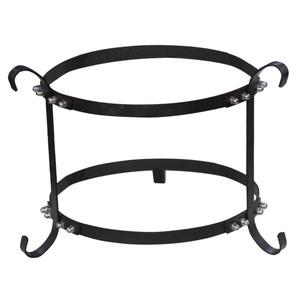 AUPLEX Parrilla Kamado de Cerámica Perlada de 13 Pulgadas, <span class=keywords><strong>Asador</strong></span> para Exteriores, Camping, Barbacoa, Ahumador de Pellets de Acero, Sin Humo, Plegable, de Carbón - Product Image 3