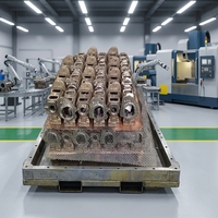 Fonderie de métaux personnalisée d'usine ISO A380 pièces de moulage sous pression en aluminium Service de moulage de fonte ductile pièces en fonte d'aluminium personnalisées