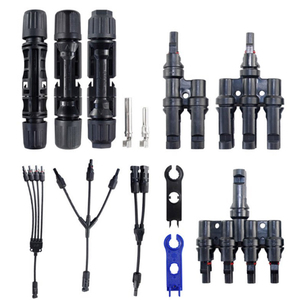 Conector de Cable Solar Tipo Y, Adaptadores Paralelos de 1 a 2/3/4 Vías, Conector de Panel Solar para Distribuidor Solar - Product Image 6