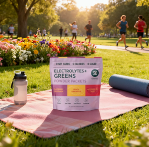 Fabricant d'électrolytes Plus <span class=keywords><strong>Greens</strong></span> Paquets de poudre de superaliments Supplément de poudre d'électrolytes pour l'énergie d'hydratation - Product Image 4