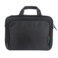 Tas Laptop poliester ringan tahan air 15 inci dengan pegangan lembut