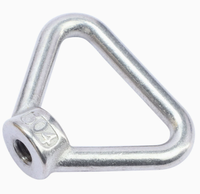 Écrous à œil en acier inoxydable, vis, capuchons, anneaux triangulaires, écrous de levage marins à tige haute de style japonais