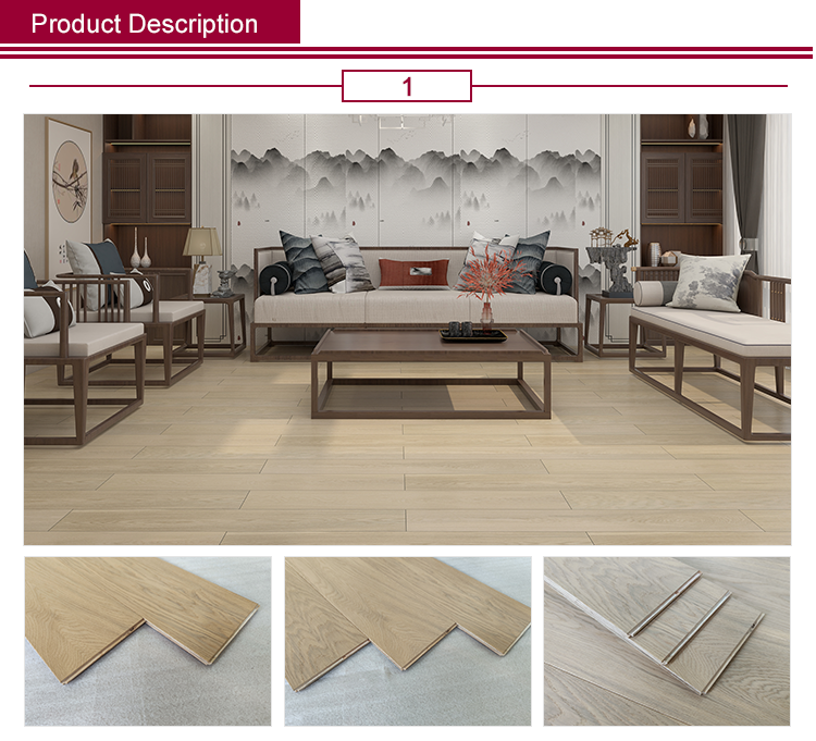 Construction Project Oak Floor Hardwood Commercial Home Decor Wood Flooring