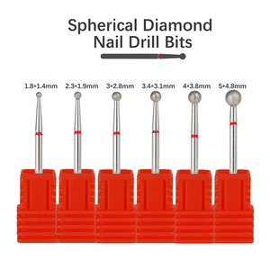 <span class=keywords><strong>Fresa</strong></span> a sfera diamantata per unghie, <span class=keywords><strong>fresa</strong></span> rotante elettrica per pedicure, manicure, limatura, rimozione cuticole, attrezzi per unghie, punta per nail art - Product Image 1