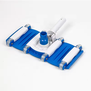 Aspirador de cabeza de vacío de piscina de 14 "con ruedas para limpieza de fondo de piscina - Product Image 1
