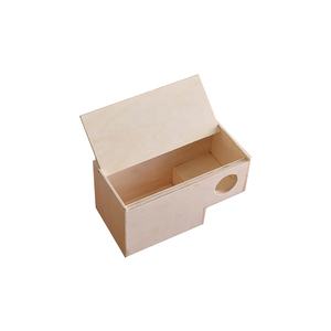 <span class=keywords><strong>Cage</strong></span> à oiseaux créative en bois de pin <span class=keywords><strong>Cage</strong></span> à oiseaux en bois de <span class=keywords><strong>style</strong></span> nautique polie pour l'extérieur Nid en bois pour oiseaux - Product Image 6