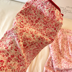 <span class=keywords><strong>Pigiama</strong></span> dolce da donna per primavera <span class=keywords><strong>e</strong></span> autunno, con stampa floreale, colletto a bambola, maniche lunghe <span class=keywords><strong>e</strong></span> pantaloni lunghi, set per la casa. - Product Image 5