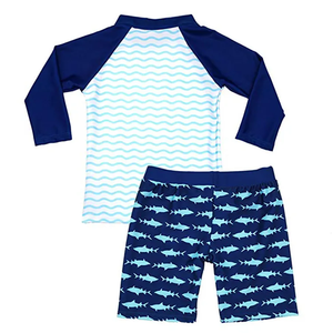 Custom Printed Rash Guard Children Swimsuit Cheap Price High Quality <strong>Swimming</strong> <strong>Shirt</strong> for Kids - Product Image 4