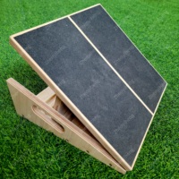 Planche inclinée en bois antidérapante réglable pour la maison pour le sport et le divertissement