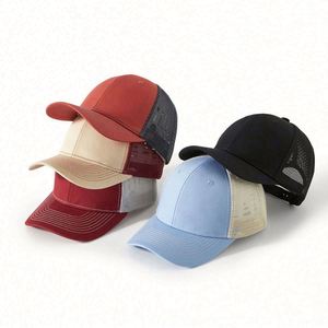 Wholesale 6 Panel Richardson 112 Formal Sporty Cotton/Polyester Snapback <b>Caps</b> with Mesh <b>Plain</b> Trucker Hats Blanks - Product Image 4
