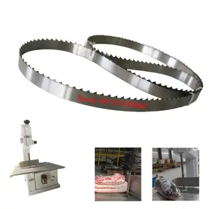 China Supplier 124 inch high quality 3TIP cutting Meat band saw blade for Splitter Bandsaw
