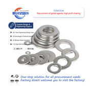 Free Sample Zinc Plated Split Style Stainless Steel Flat Washer Kit for Heavy Industry Use