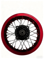 Rines de Aleación CNC de 10 Pulgadas con Llantas 110/80-10, Ruedas Delanteras y Traseras para Motocicleta, Scooter, Bicicleta Eléctrica y Ciclomotor