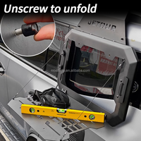 Kit de carrosserie Ineos Grenadier avec couvercle de protection de panneau d'extension de fenêtre latérale multifonctionnel en alliage d'aluminium Accessoires extérieurs