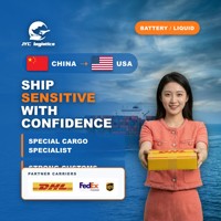 Transitaire international multimodal JYC Chine-USA pour le transport de marchandises sensibles, livraison porte-à-porte, professionnel et flexible
