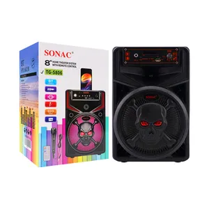 Sonac TG-5806 2021 Eenvoudige Bal Ontwerp Draagbare Draadloze Beste Hifi Mini Speaker Draagbare 2023 Hot