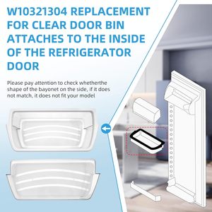 Wholesale New Electric WPW10321304 Refrigerator Door Shelf Bin for Whirl-pool <strong>Fridge</strong> Replace W10321304 WRS325FDAM04 WRS325FDAB02 - Product Image 6