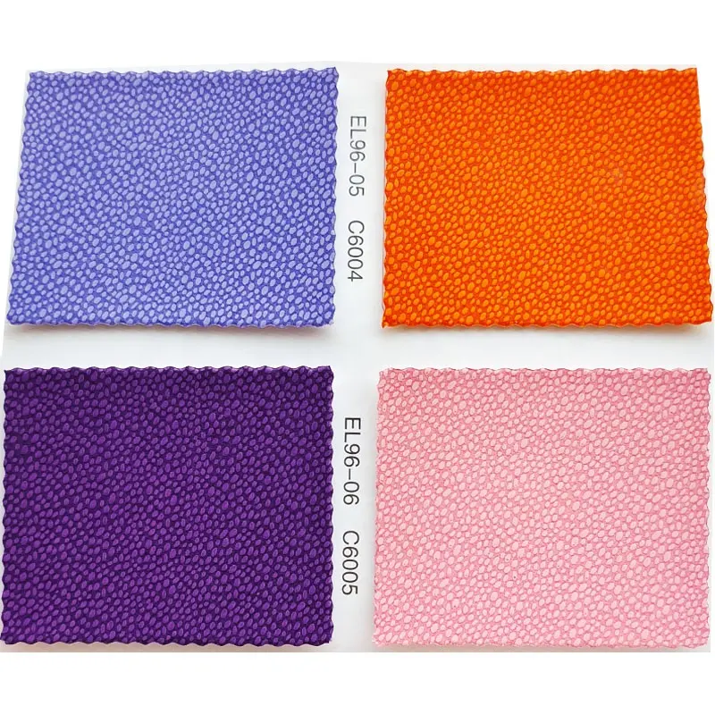 Wholesale Heat Thermochromic Color Change Faux Leather Fabric for Making Handbags Shoes