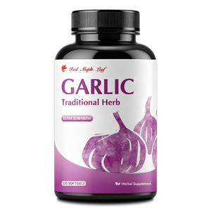 Organik Sarımsak Yağı Softjelleri - Alikin Açısından Zengin, Bağışıklık ve Kalp Sağlığı için Doğal Bitkisel Takviye, GMP Sertifikalı Toplu Tedarik - Product Image 1