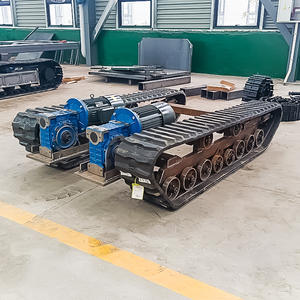 Dapat disesuaikan 1 Ton <span class=keywords><strong>2</strong></span> Ton 3Ton 4ton 5ton 6 Ton karet dilacak Chassis produsen traktor pemuat - Product Image 6