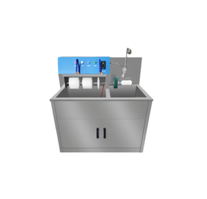 Laveuse et sécheuse de chaussures automatique professionnelle en acier inoxydable, grande capacité, avec fonction autonettoyante et stérilisation - Product Image 3