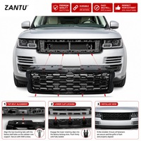 Grilles de voiture, calandre avant noire complète OE LR098084, mise à niveau Facelift 2018 pour Range Rover Vogue L405 2013-2017