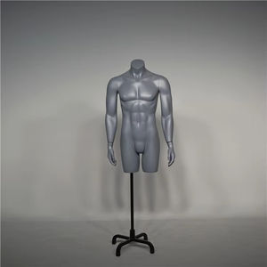 <span class=keywords><strong>Mannequin</strong></span> de torse masculin de taille moyenne, <span class=keywords><strong>pas</strong></span> <span class=keywords><strong>cher</strong></span>, pour vêtements de sport - Product Image 1