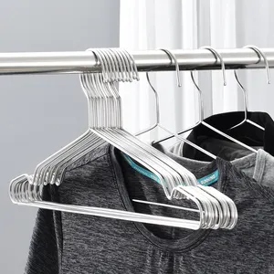 Metal tel askılar kuru temizleme ucuz çamaşır elbise askısı