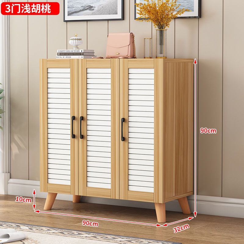 Coloris noyer clair, longueur 90cm, profondeur 32cm, hauteur 90cm