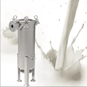 Sanitary cartridge filter housing sartorius membrane milk processing machines for honey/alcohol/ milk filtration