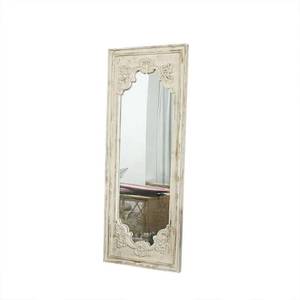 Vintage Chic Gold Full-Length Floor Mirror Luxury Home Decor With Dilapidated Wooden <b>Frame</b> Customizable Living Room Furniture - Product Image 2