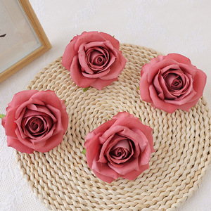Têtes de roses artificielles en soie Dormay, haute simulation, décorations de mariage réutilisables, accessoires de décoration intérieure - Product Image 2