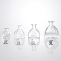 Diffuseur d'huiles essentielles en verre de luxe personnalisable 45 ml 100 ml 140 ml 180 ml avec bâtonnet ou bouchon