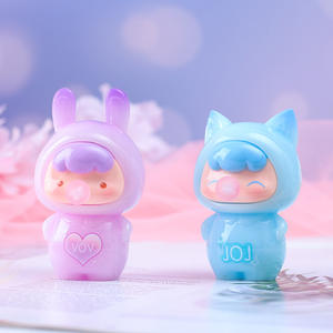 Nouvelles décorations de maison en forme de cœur, mignonnes poupées fruitées qui soufflent des bulles, cadeau créatif pour fille - Product Image 2