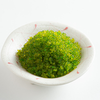 Œufs de poisson volant péruvien en gros, cinq couleurs, 2 mm, IQF, en vrac, sac de 1 kg, garniture pour sushi, sans colorants azo, certifié BRC, exportation commerciale