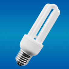 OEM CFL Bulb E27 3U Shape 6000K Daylight Alert 80lm/W 6000 Hours CRI 80 AC 220V 2-Year Warranty Plastic Switch 2000 Lumens - Product Image 3